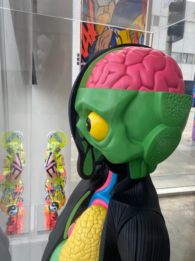 KAWS, Four Ft Dissected Black, 2009