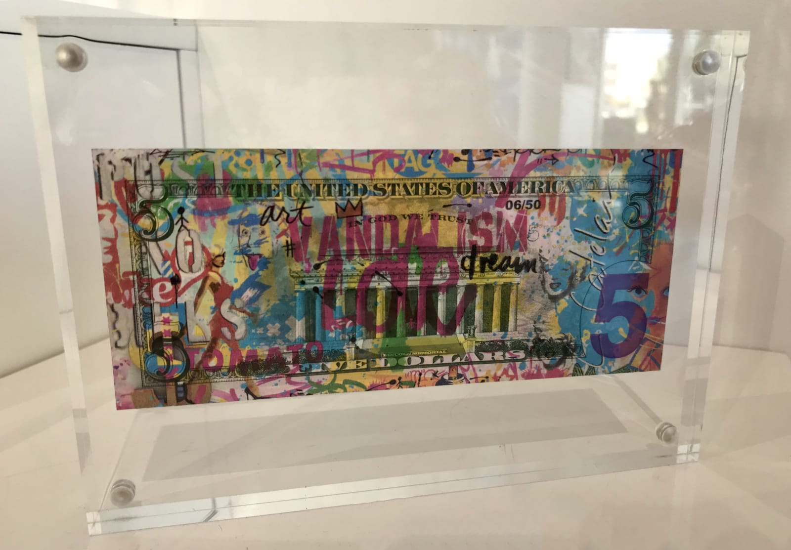 CHRISTOPHE CATELAIN, IN FIVE WE TRUST, 2019