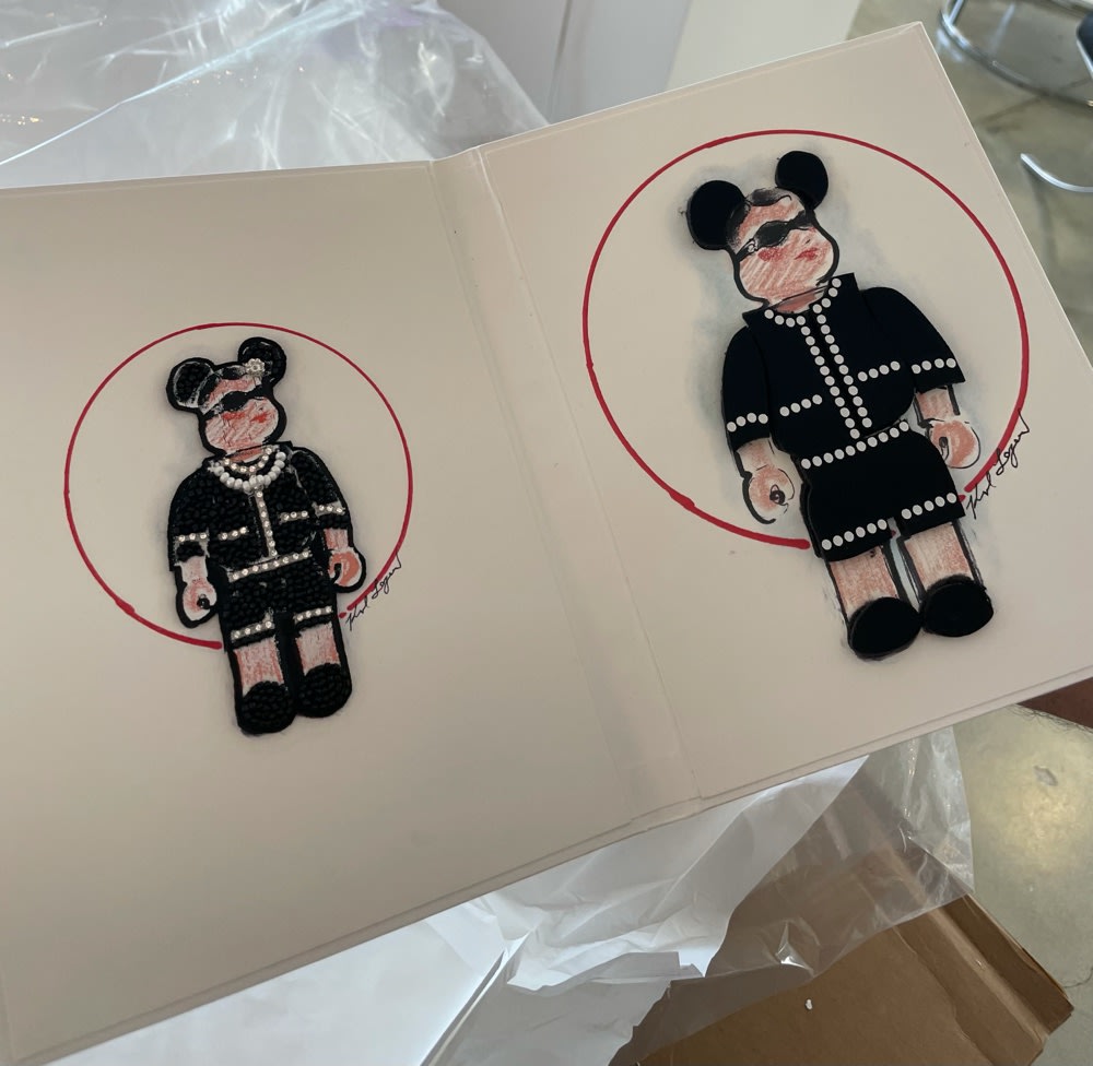 BEARBRICK MEDICOM , BEARBRICK CHANEL, 2006