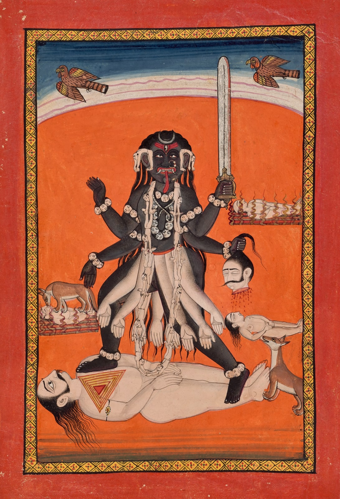 Kali the Destroyer, Mandi, late 18th century