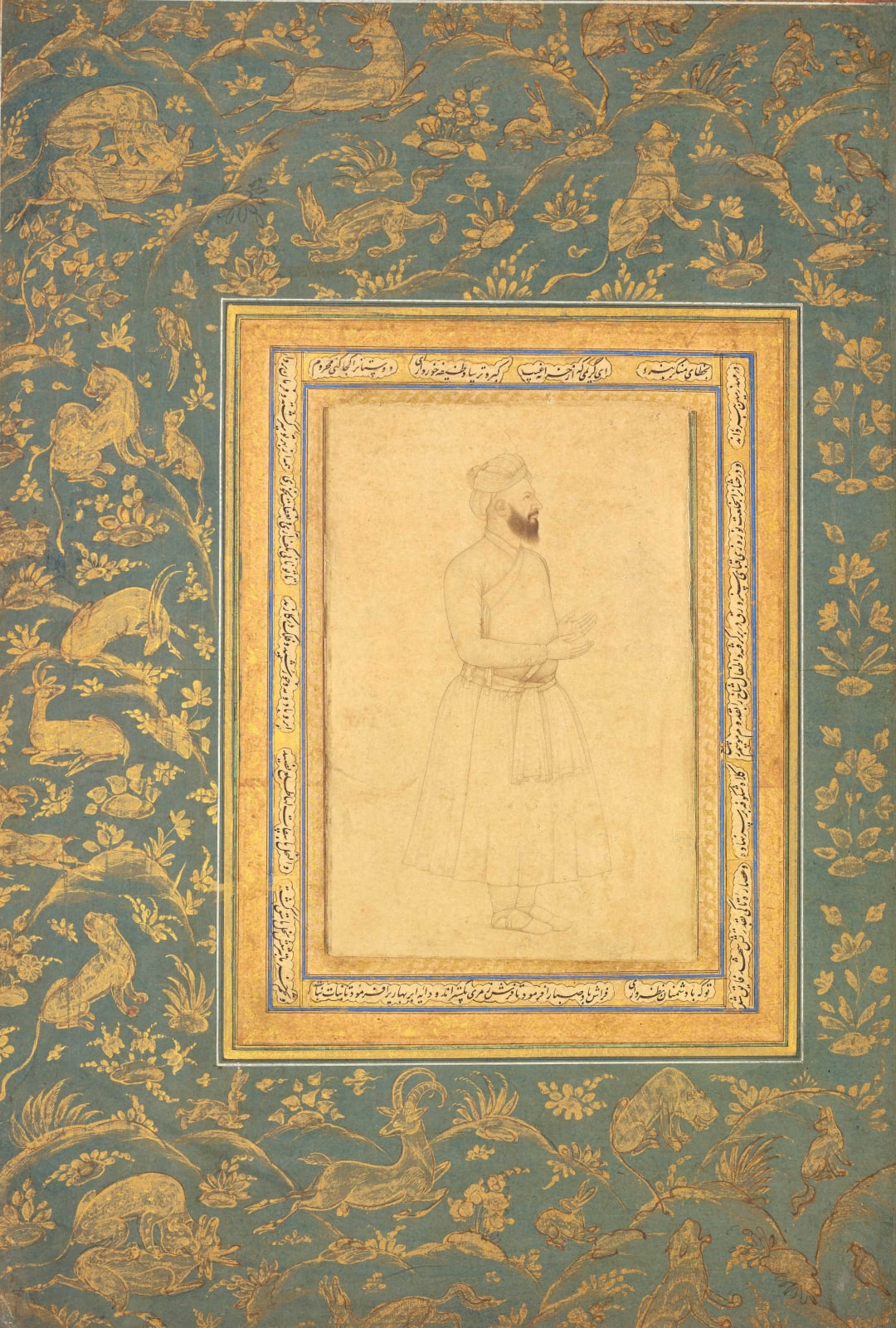 A Mughal Courtier, Imperial Mughal, c. 1660