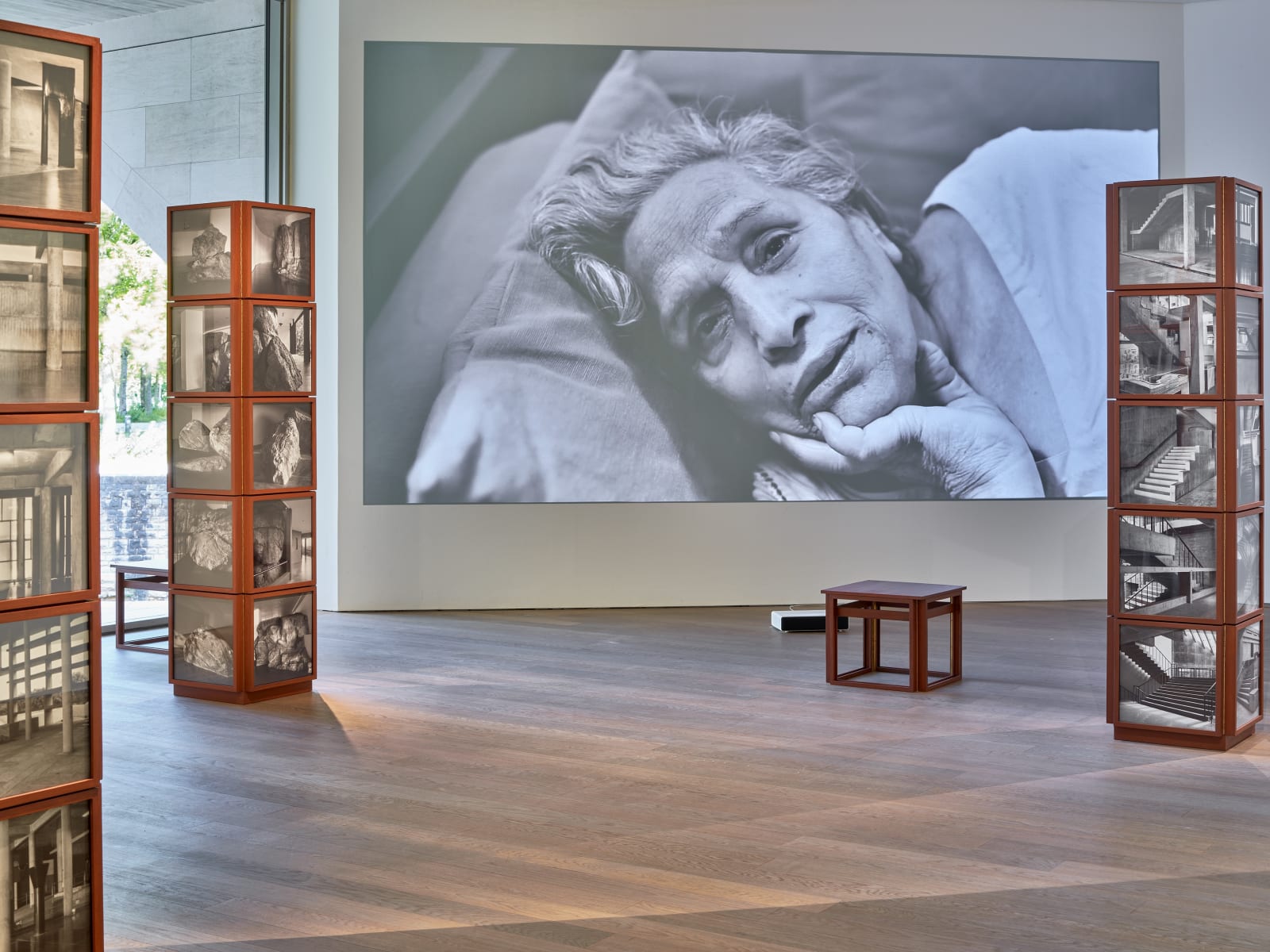 Installation view Dayanita Singh. Dancing with my Camera, 12 May 2023–10 September 2023, Mudam Luxembourg © Photo: Studio Remi Villaggi...