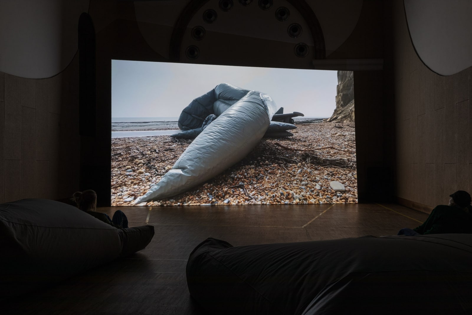 Fiona Banner aka The Vanity Press, Pranayama Organ, 2021. High definition digital film 10:38 mins. Soft Parts: Wing, Flap, Fin,...
