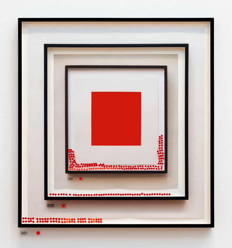Cornelia Parker, Seeing Red (For The Very Last Time), 2022