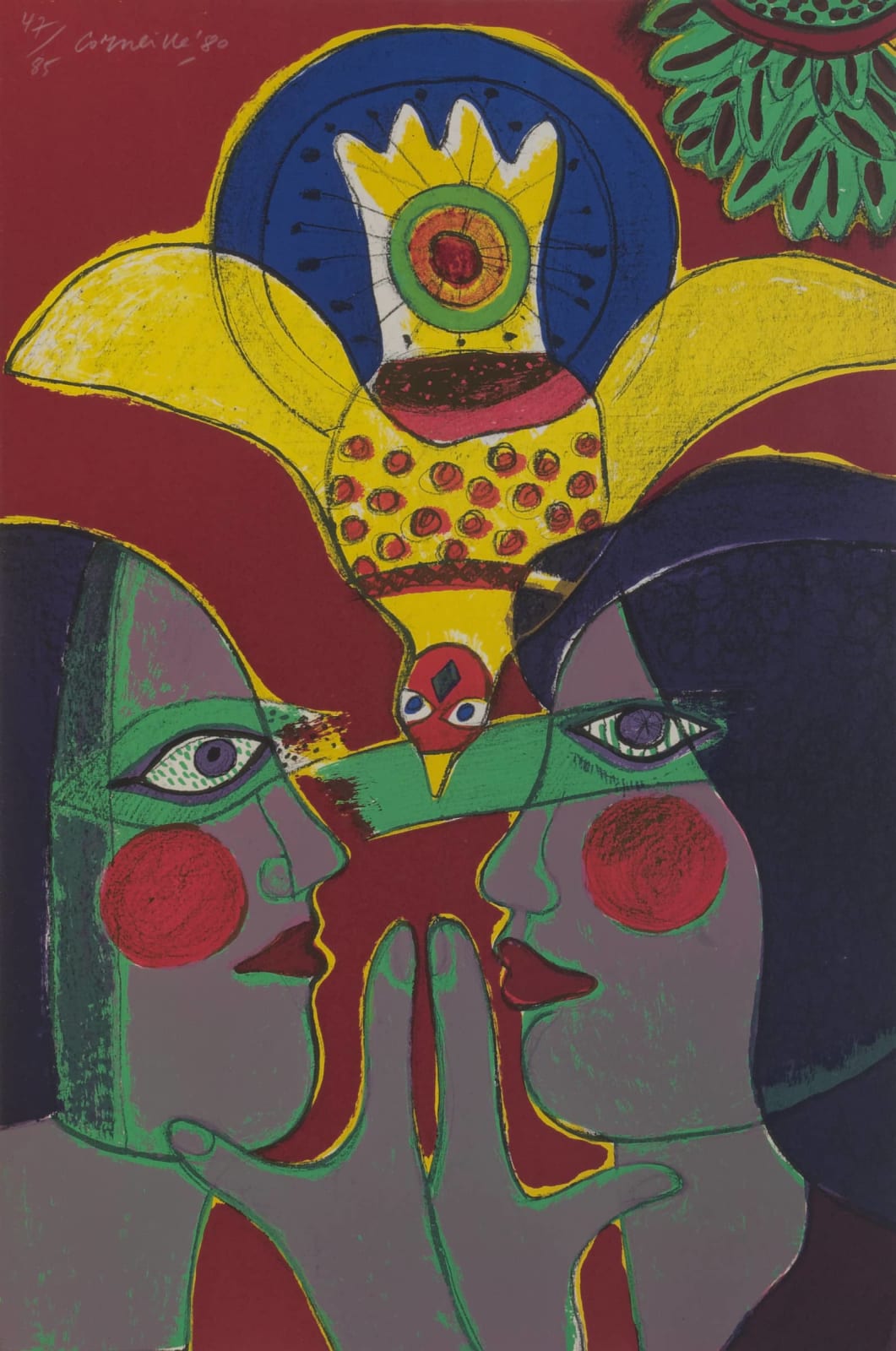 Guillaume CORNEILLE, Vertige de l'œil IV, 1980