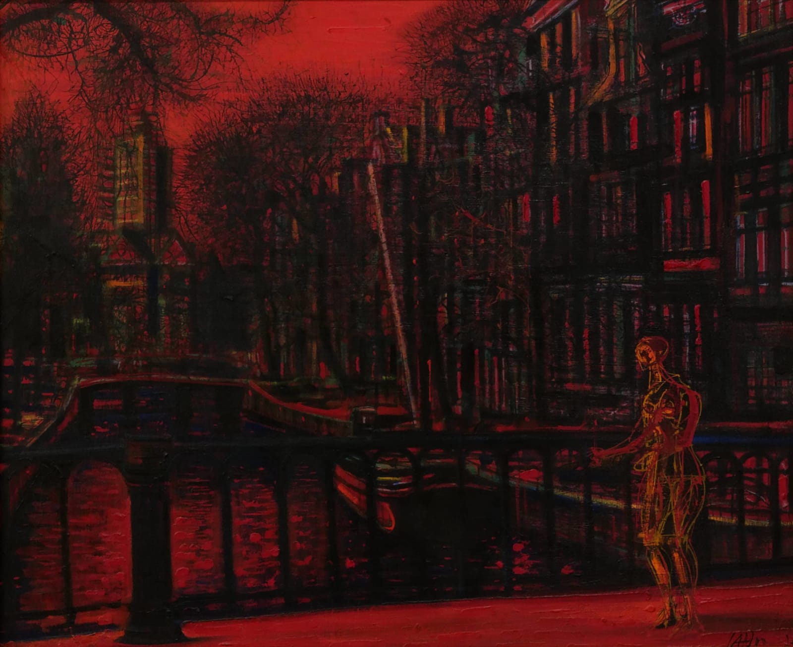 Jean CARZOU, Amsterdam, 1974