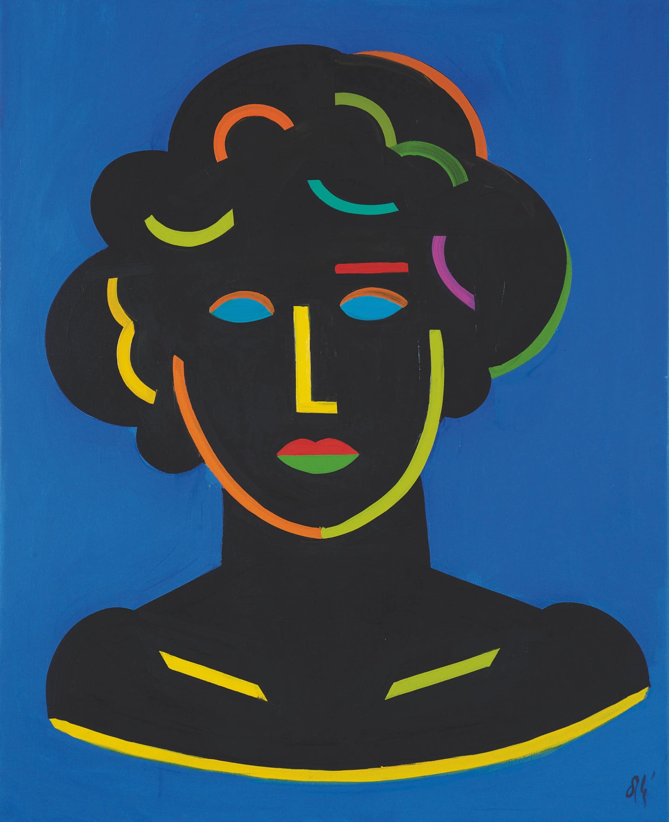 Elisabeth OLLÉ CURIEL, Cabeza y Azul