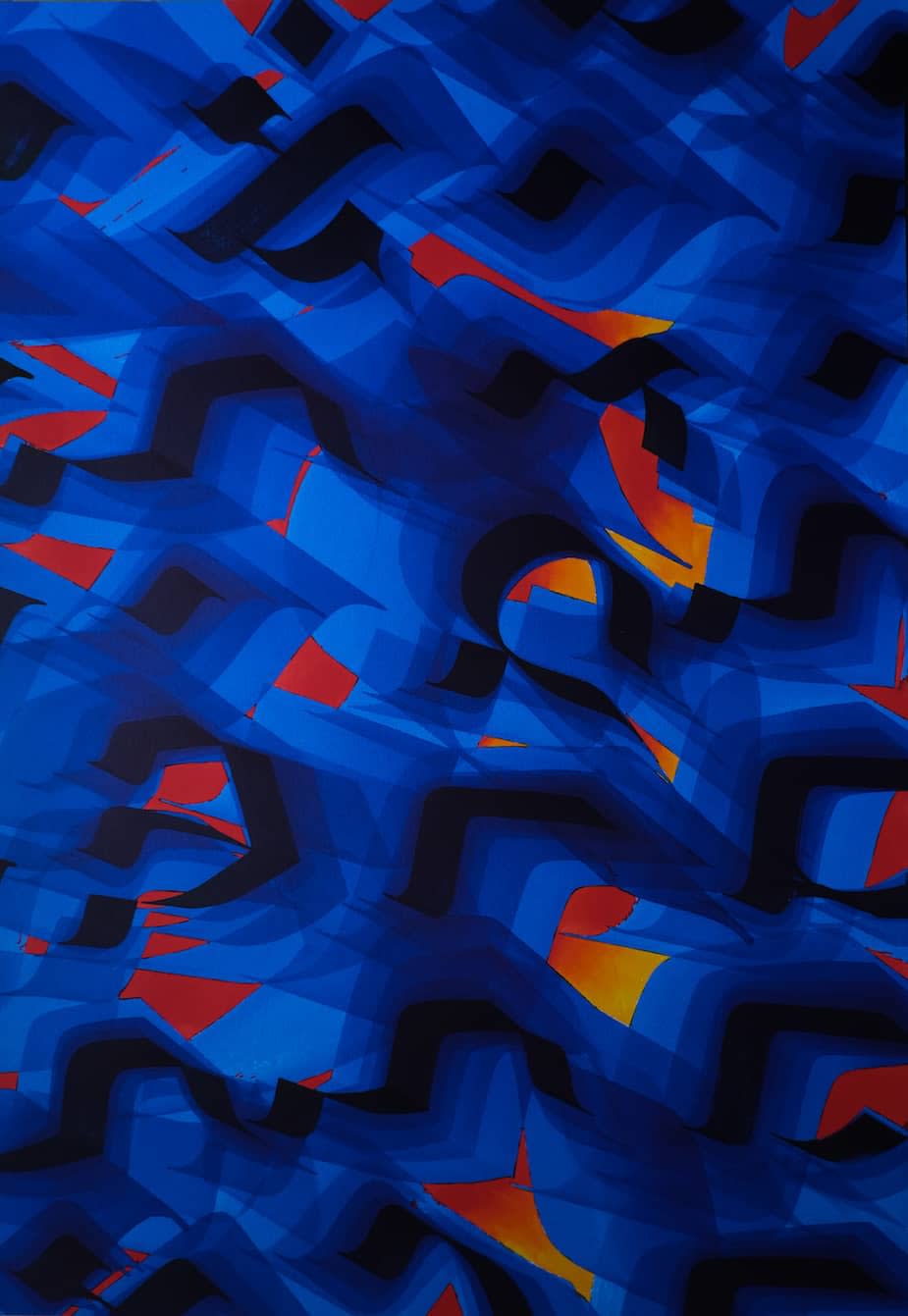 Frank LALOU, La marche vers Césarée, 2021