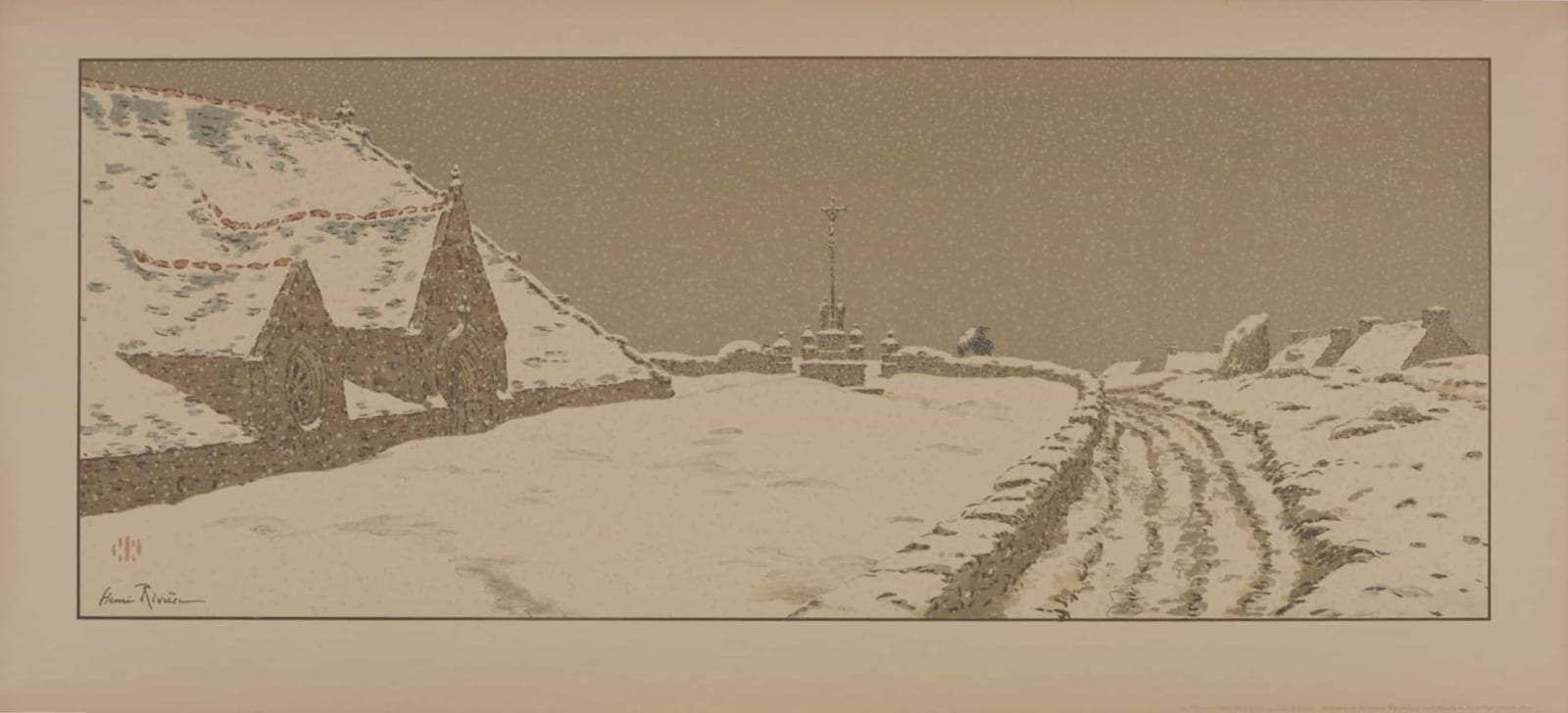 Henri RIVIÈRE, La neige