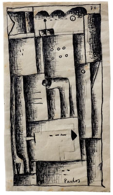 Manuel Pailós, Constructivo, 1970