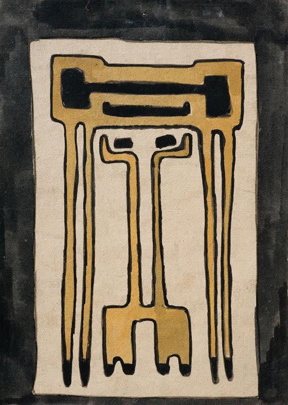 Gonzalo Fonseca, Forma Precolombina