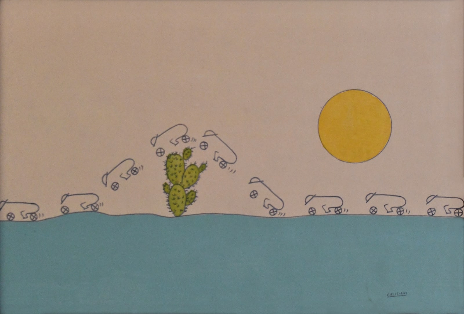 Ernesto Cristiani, Untitled, 1970