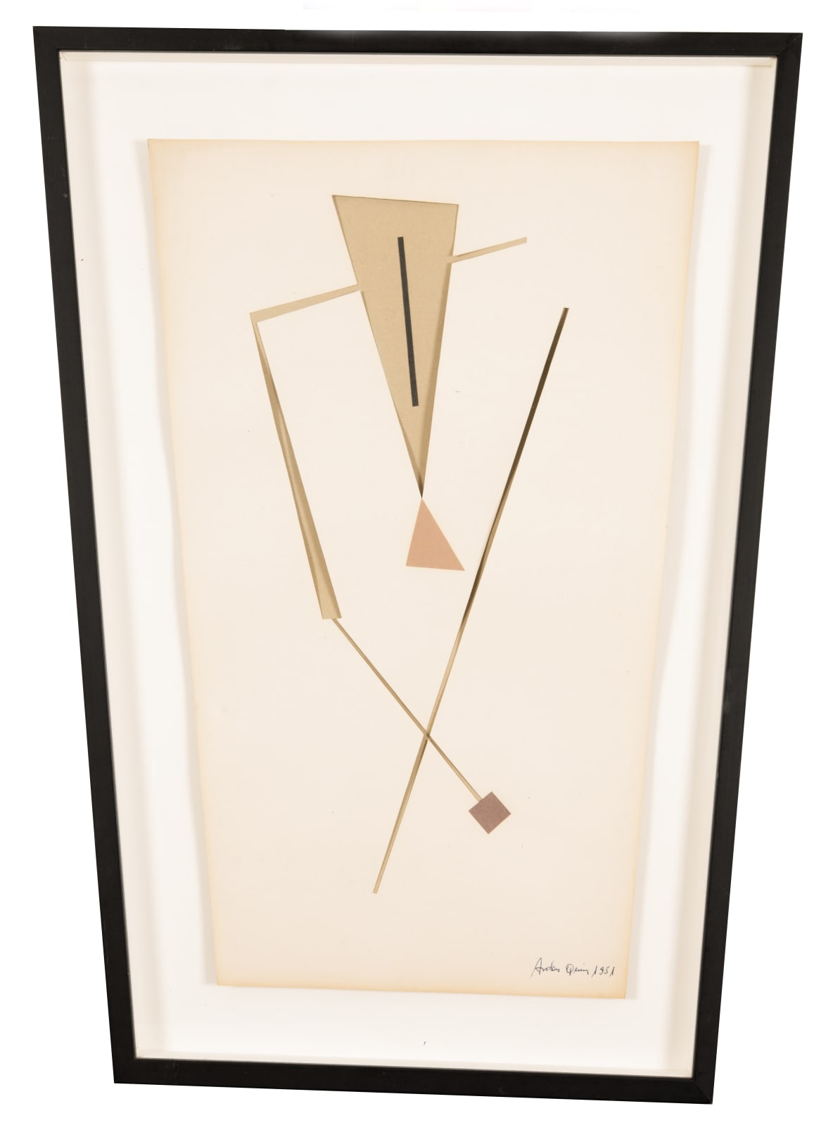 Carmelo Arden Quin, Decoupage - Collage, 1951