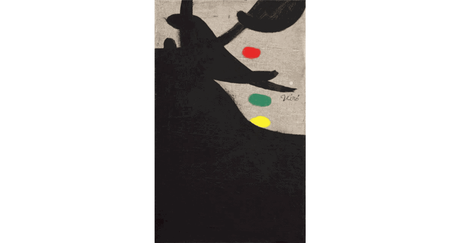 Joan Miró, Peinture I, 1975