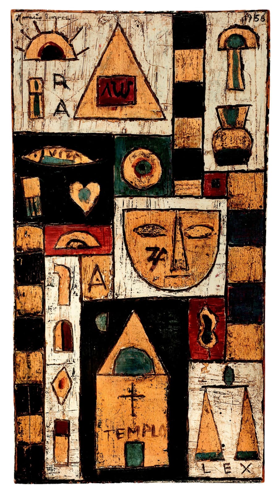 Horacio Torres, Constructivo, 1958