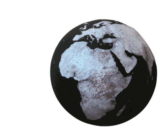 Bruno Helgen, GLOBE ARDOISE DE L'HIMALAYA 38, 2020