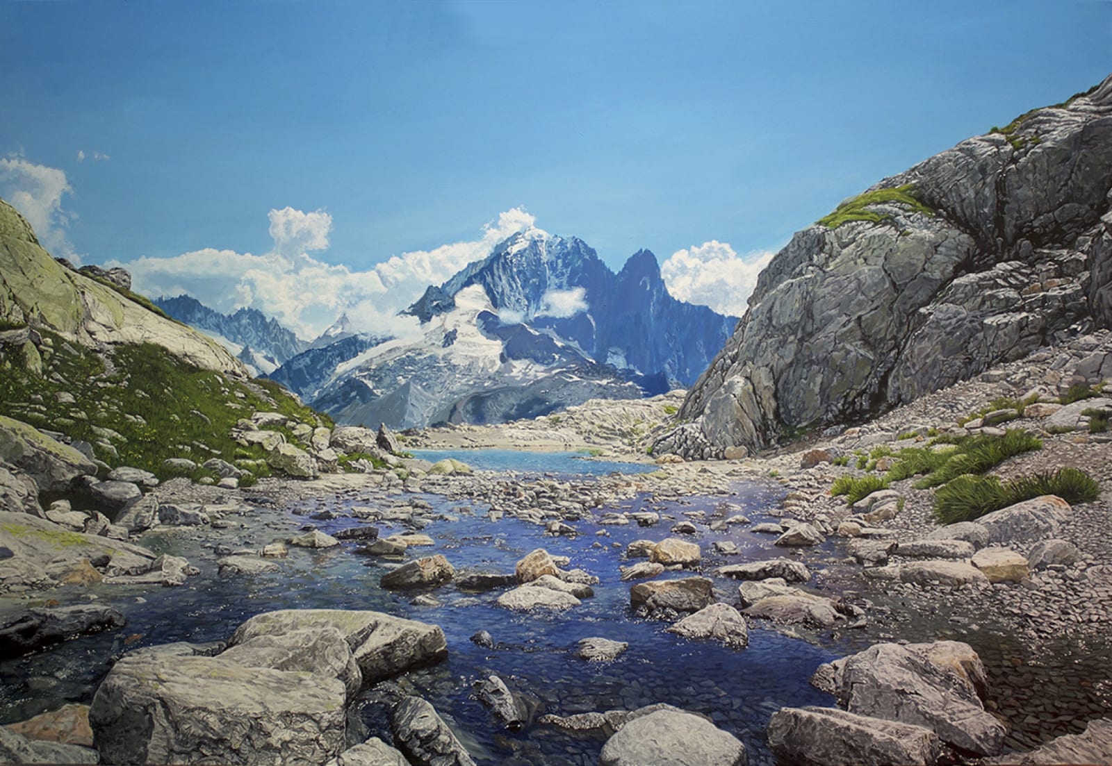 FRANCK LLOBERES, LE LAC BLANC , 2019
