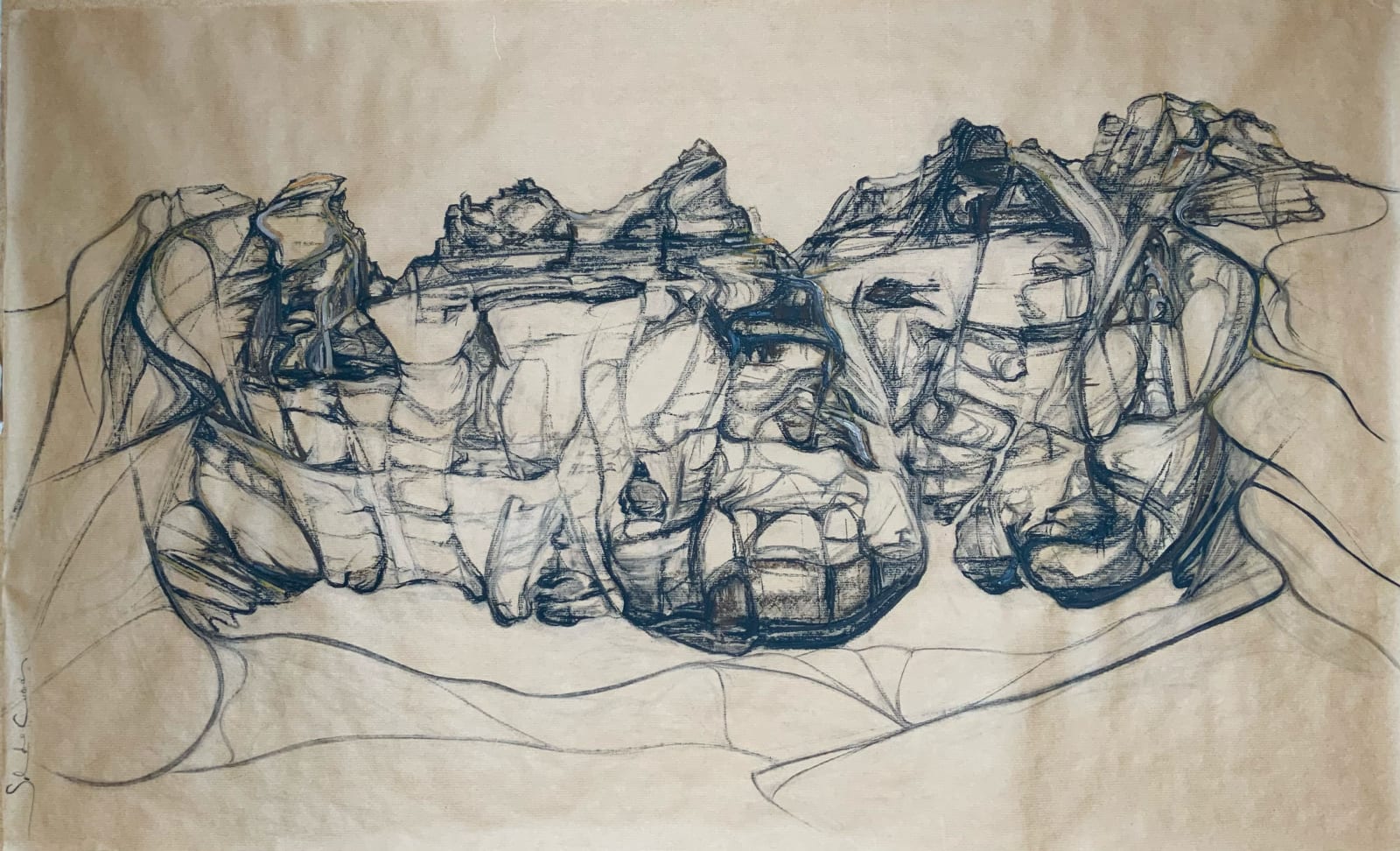 Sol de Cuevas, Coeur de Dents du Midi, 2020