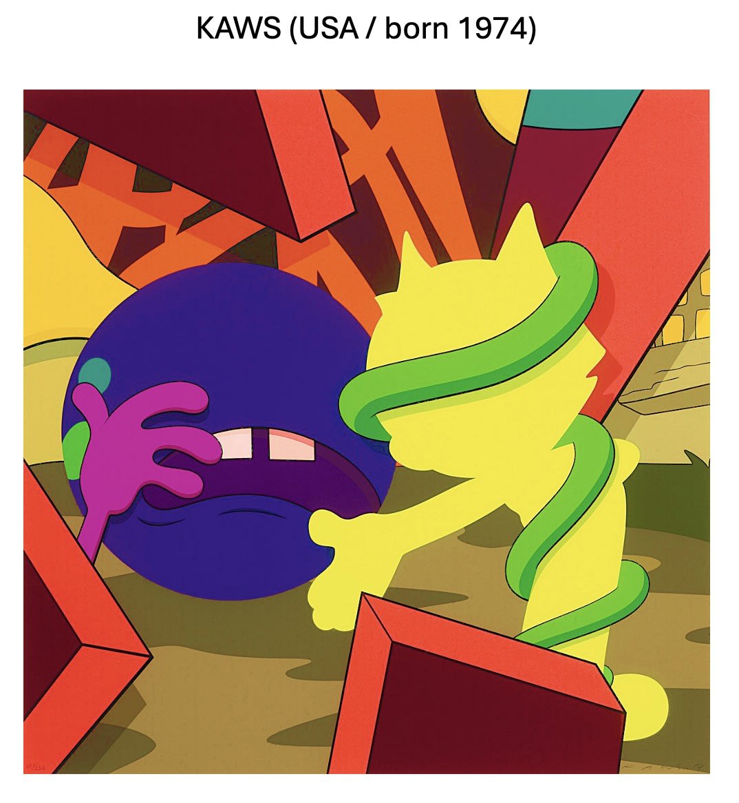 Secondary Market, KAWS - Presenting the Past, 2014