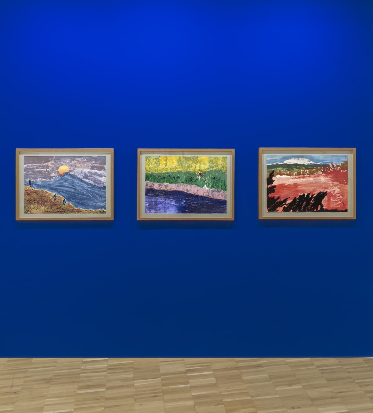 Vue du stand Drawing Now Art Fair 2023 Carreau du temple Marine WALLON (FOCUS) Courtesy de l'artiste et de la galerie Catherine Issert