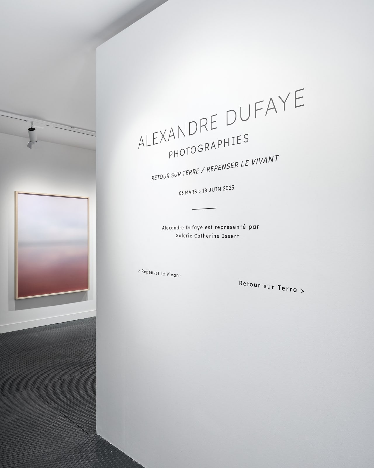 Alexandre DUFAYE Repenser le vivant 3 mars - 18 juin 2023 galerie contemporaine du musée de la photographie Charles Nègre Copyright: Anthony Lanneretonne