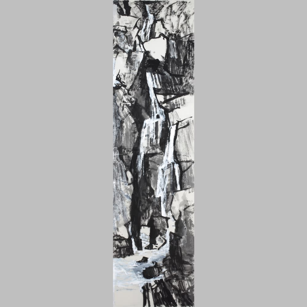 Wang Gongyi, Landscape - Water, Rocks (2018)