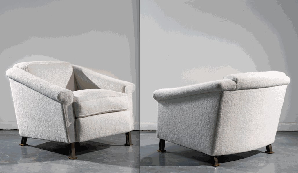 Maison Leleu Jules & André, Pair of Armchairs, Circa 1955