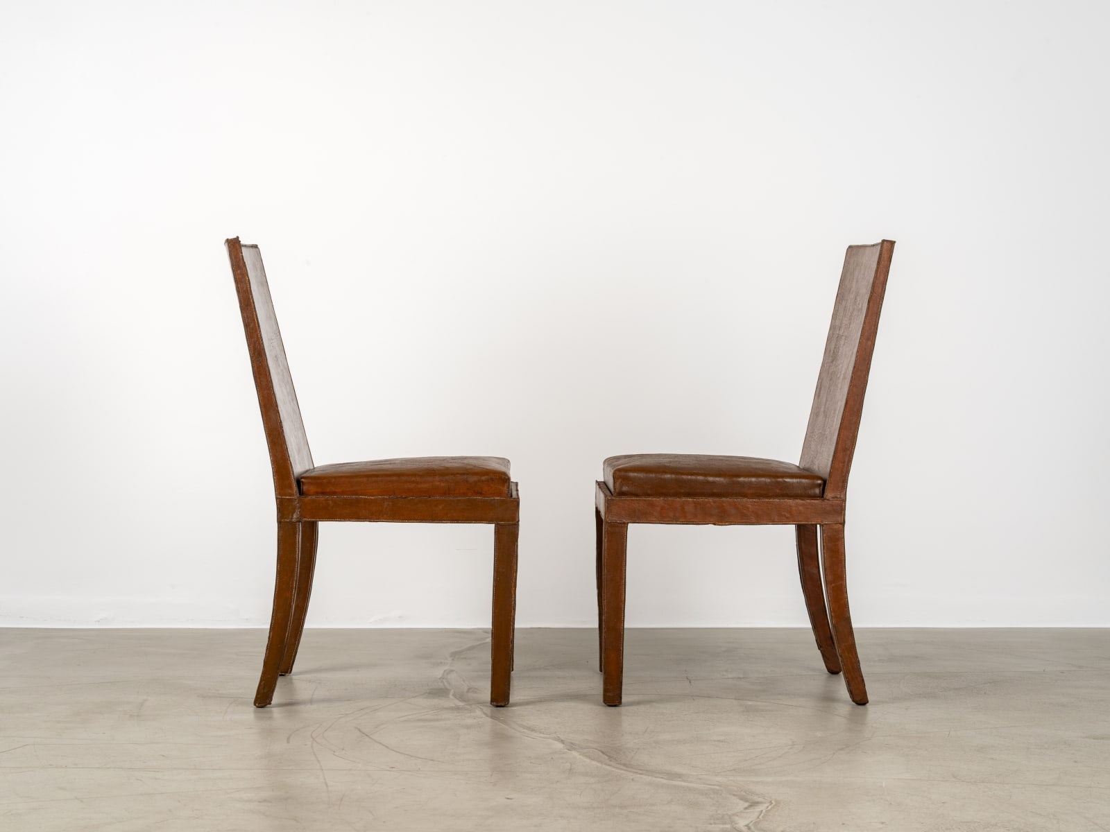 Jean-Michel Frank , Pair of Chairs, Circa 1928