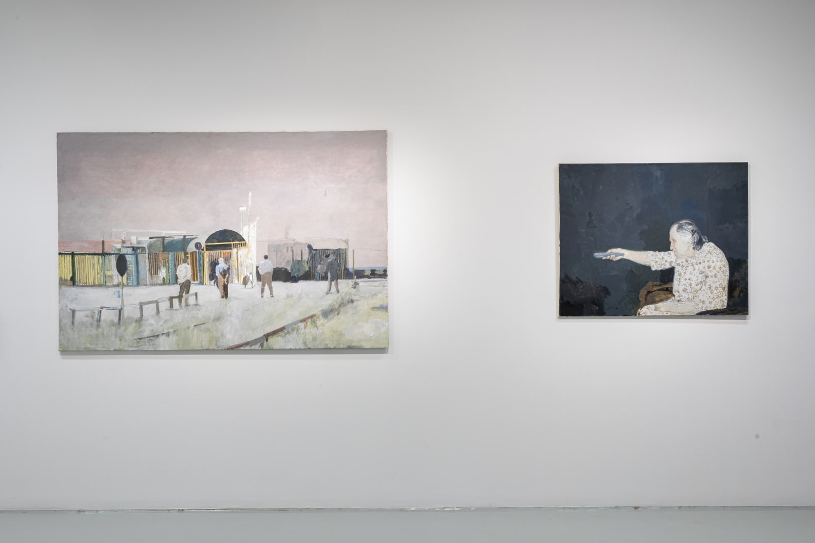 Installation view of the exhibition &laquo; Edi Hila, Fractured Horizons &raquo; (08.11.2025 - 12.04.2026). &copy; Helene Toresdotter