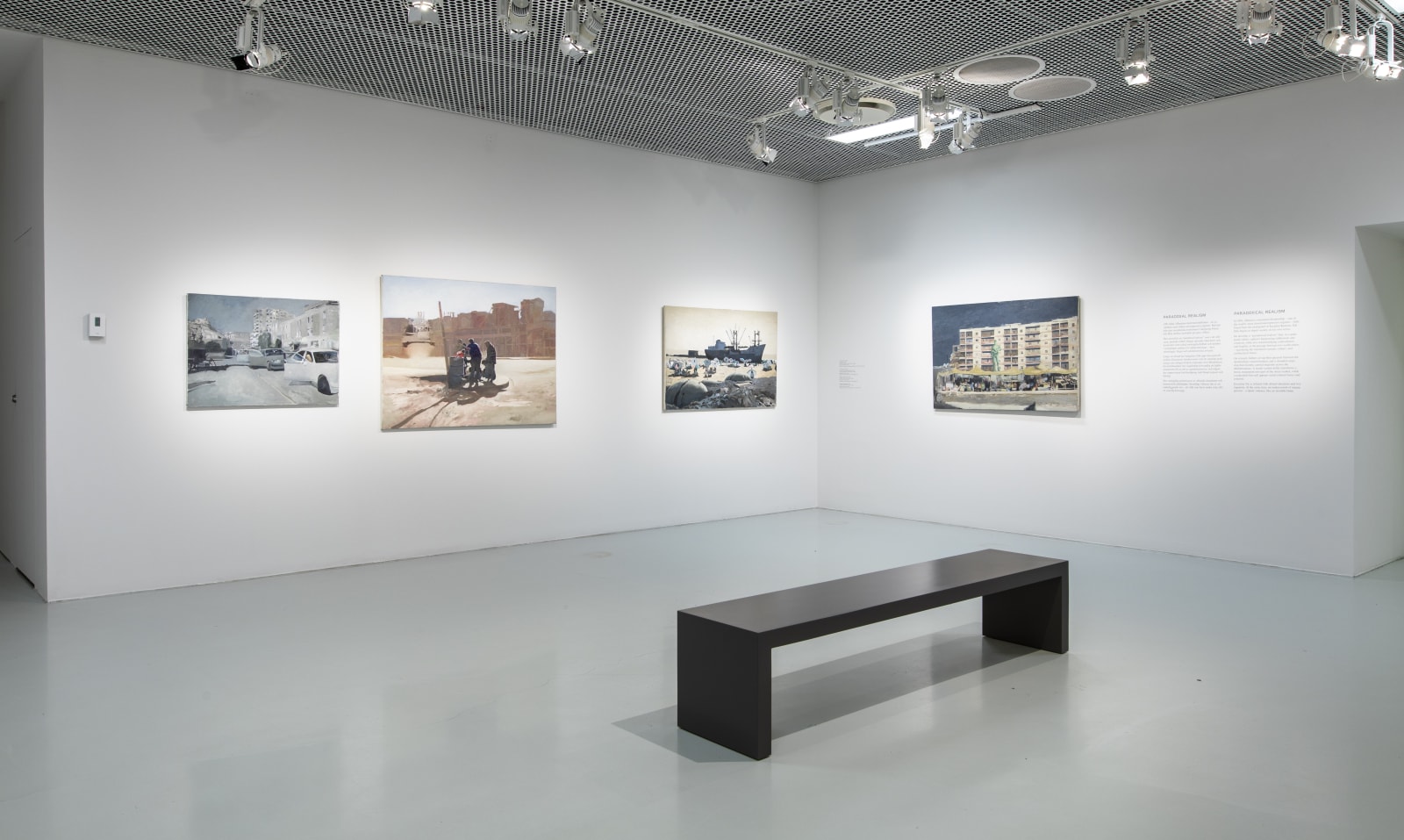 Installation view of the exhibition &laquo; Edi Hila, Fractured Horizons &raquo; (08.11.2025 - 12.04.2026). &copy; Helene Toresdotter