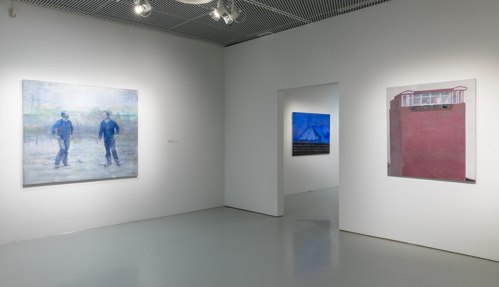 Installation view of the exhibition &laquo; Edi Hila, Fractured Horizons &raquo; (08.11.2025 - 12.04.2026). &copy; Helene Toresdotter