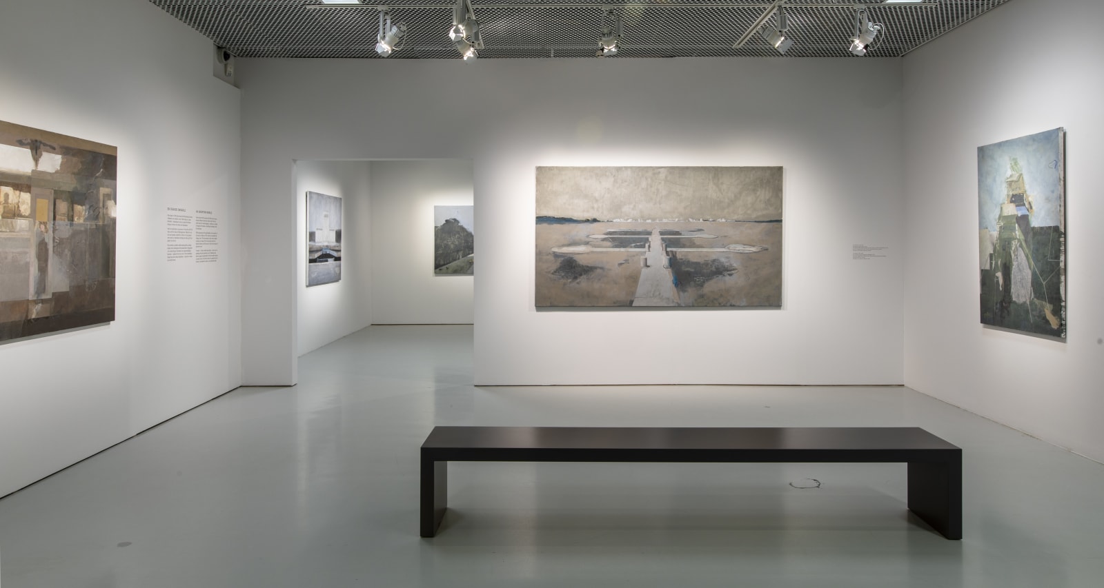 Installation view of the exhibition &laquo; Edi Hila, Fractured Horizons &raquo; (08.11.2025 - 12.04.2026). &copy; Helene Toresdotter