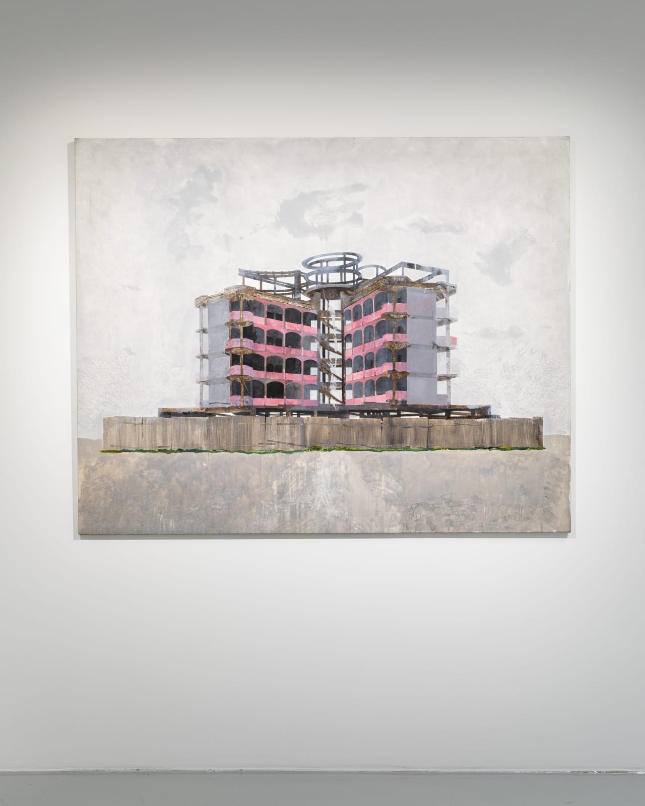 Installation view of the exhibition &laquo; Edi Hila, Fractured Horizons &raquo; (08.11.2025 - 12.04.2026). &copy; Helene Toresdotter