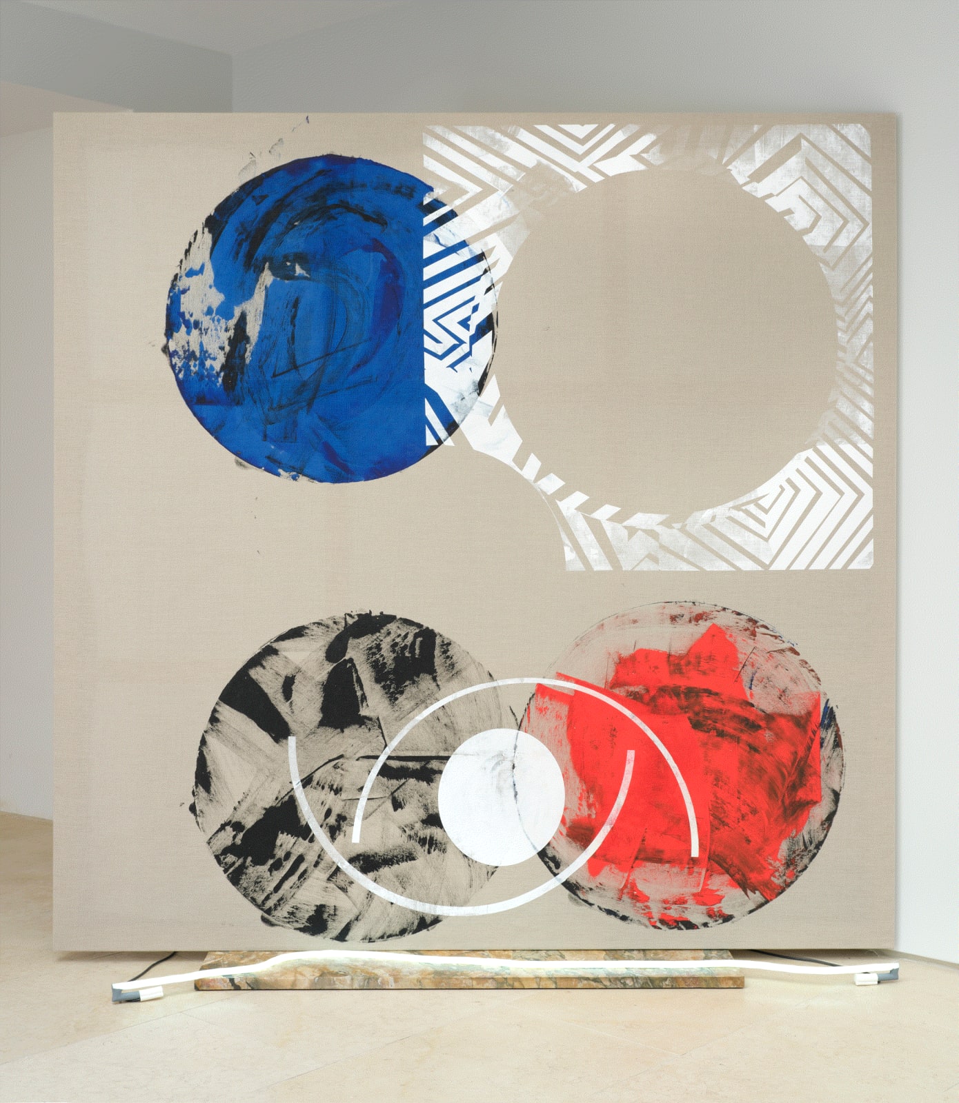 Brook Andrew, seeing time XII , 2021