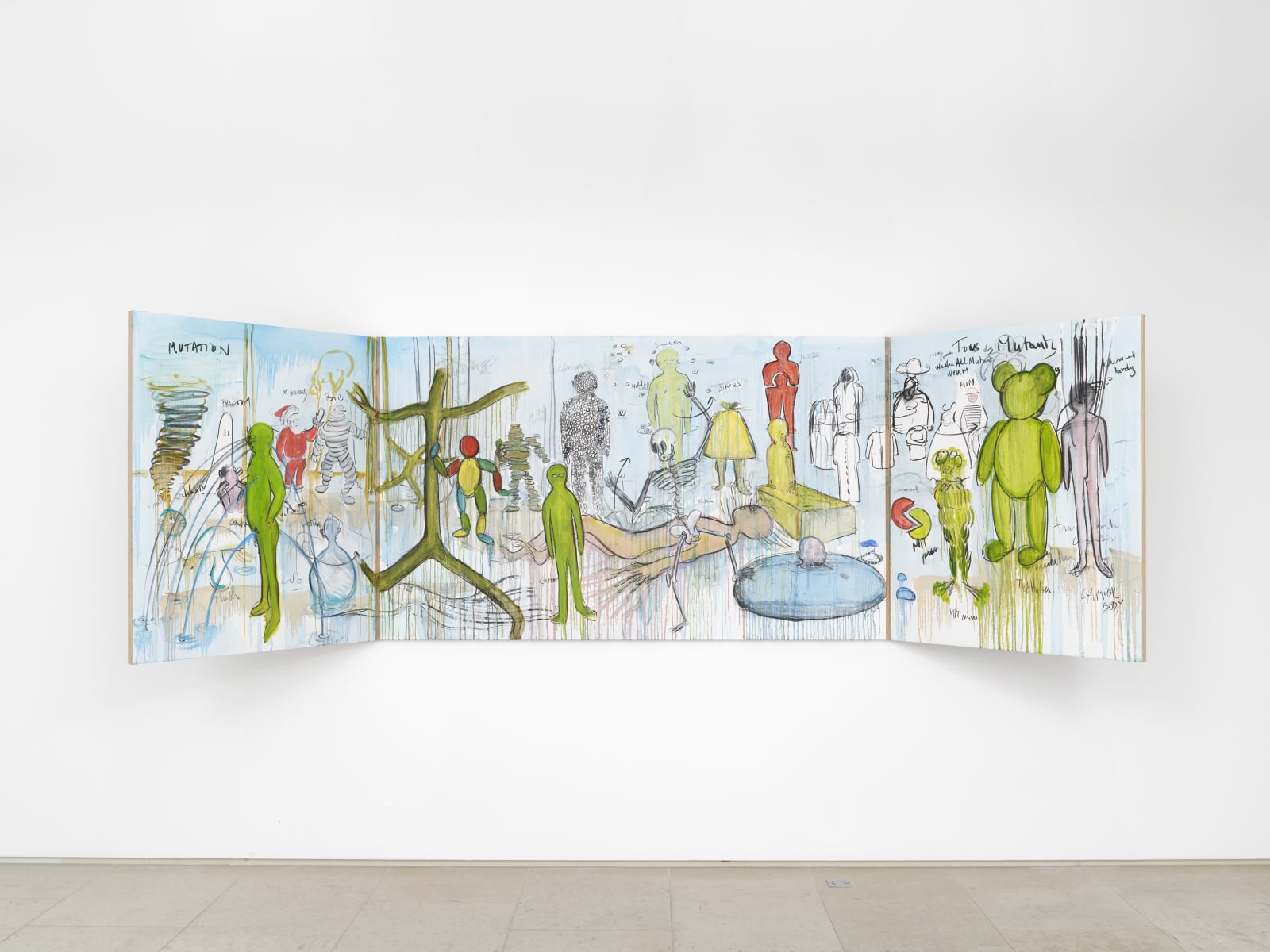 Fabrice Hyber , Arbres Héros, 2025