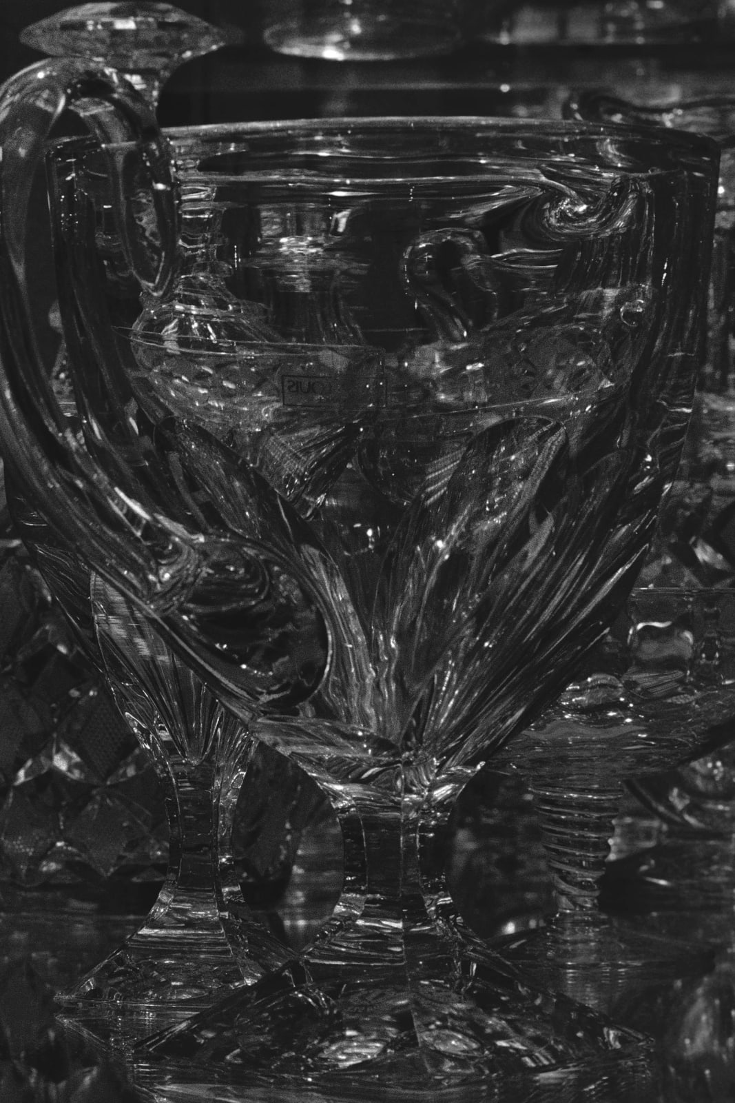 Valérie Belin , Sans titre (Série Verres I), 1993
