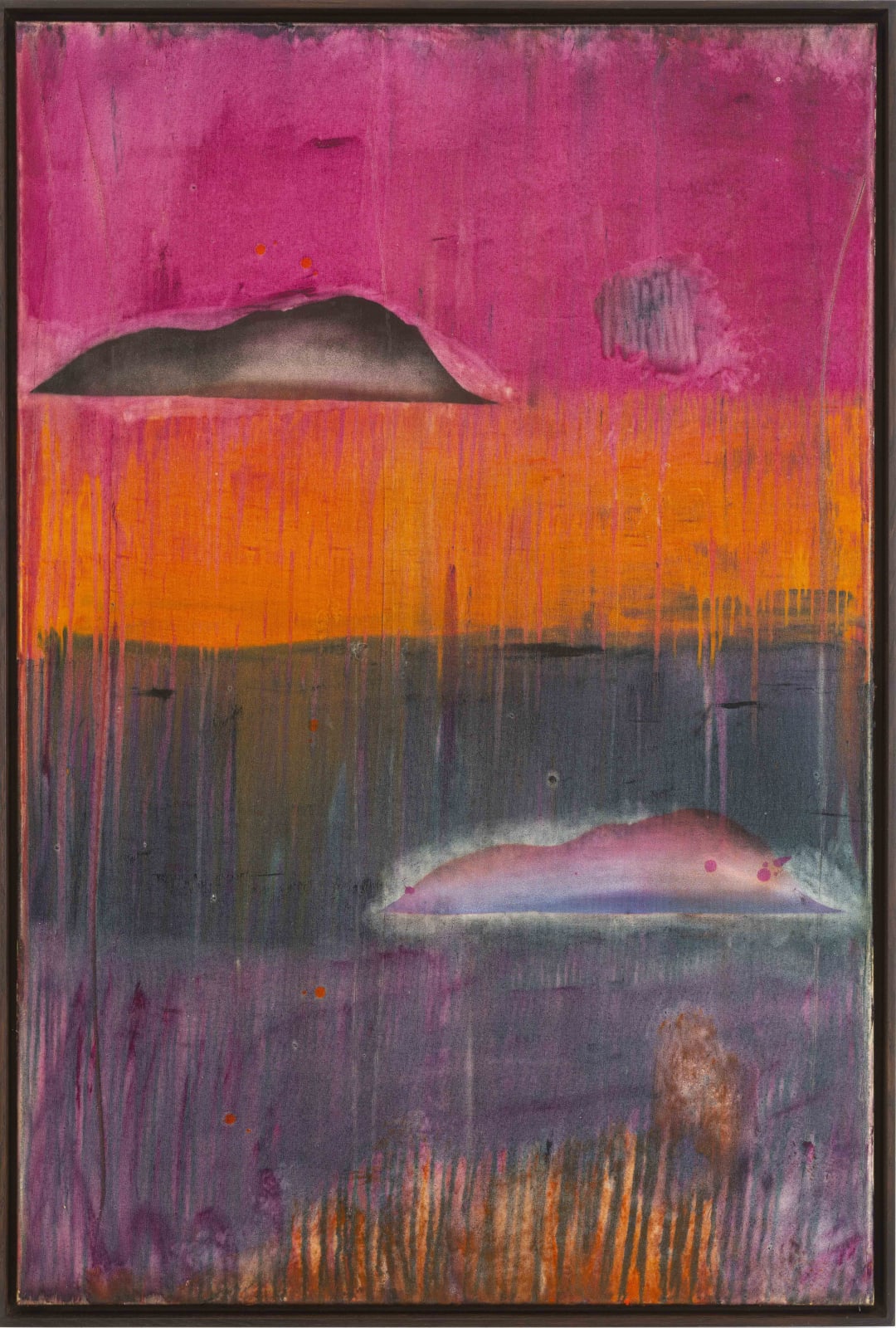 Benoît Maire, Peinture de nuages, 2020