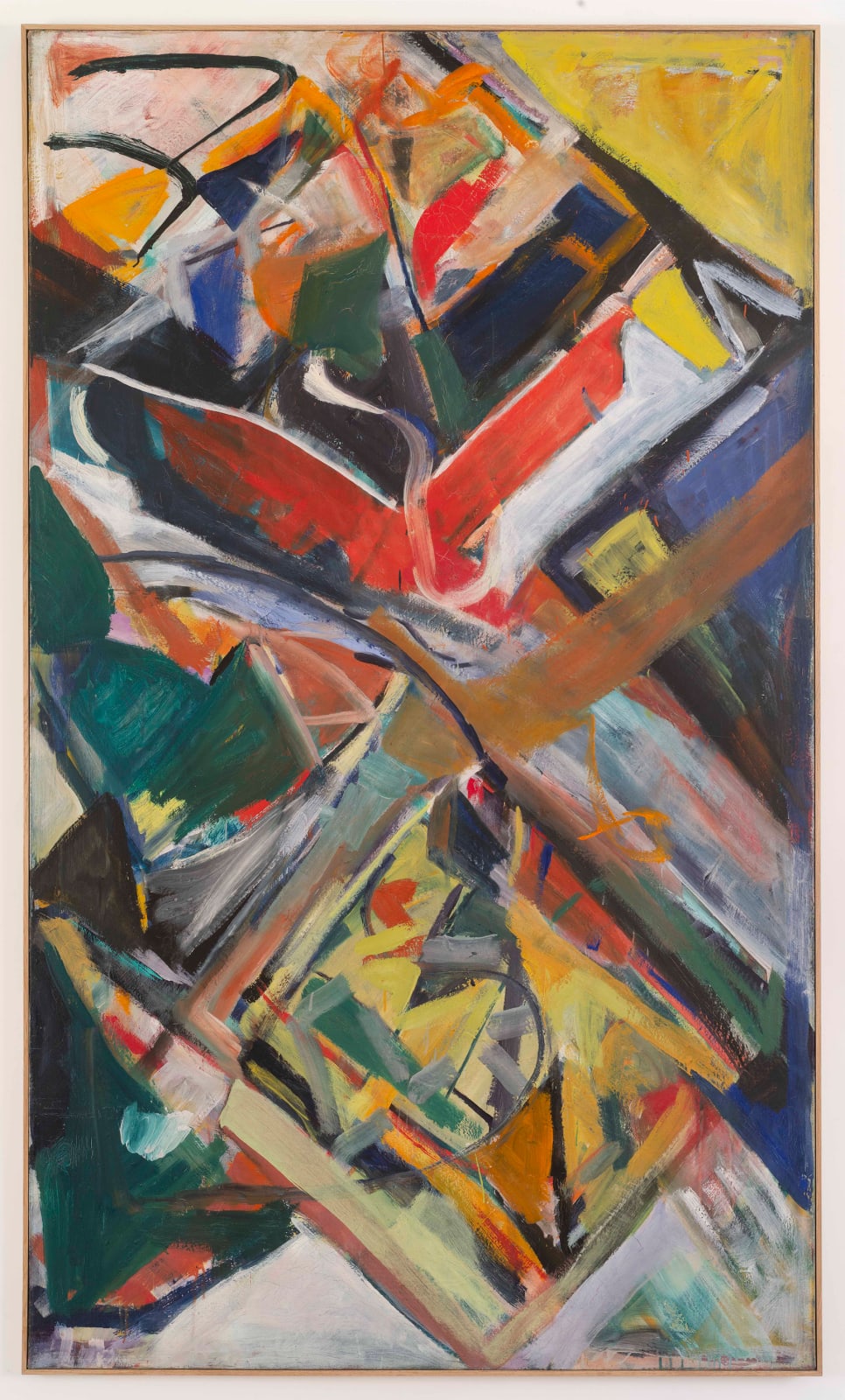 Shirley Jaffe Estate, Long Black, 1965-1966