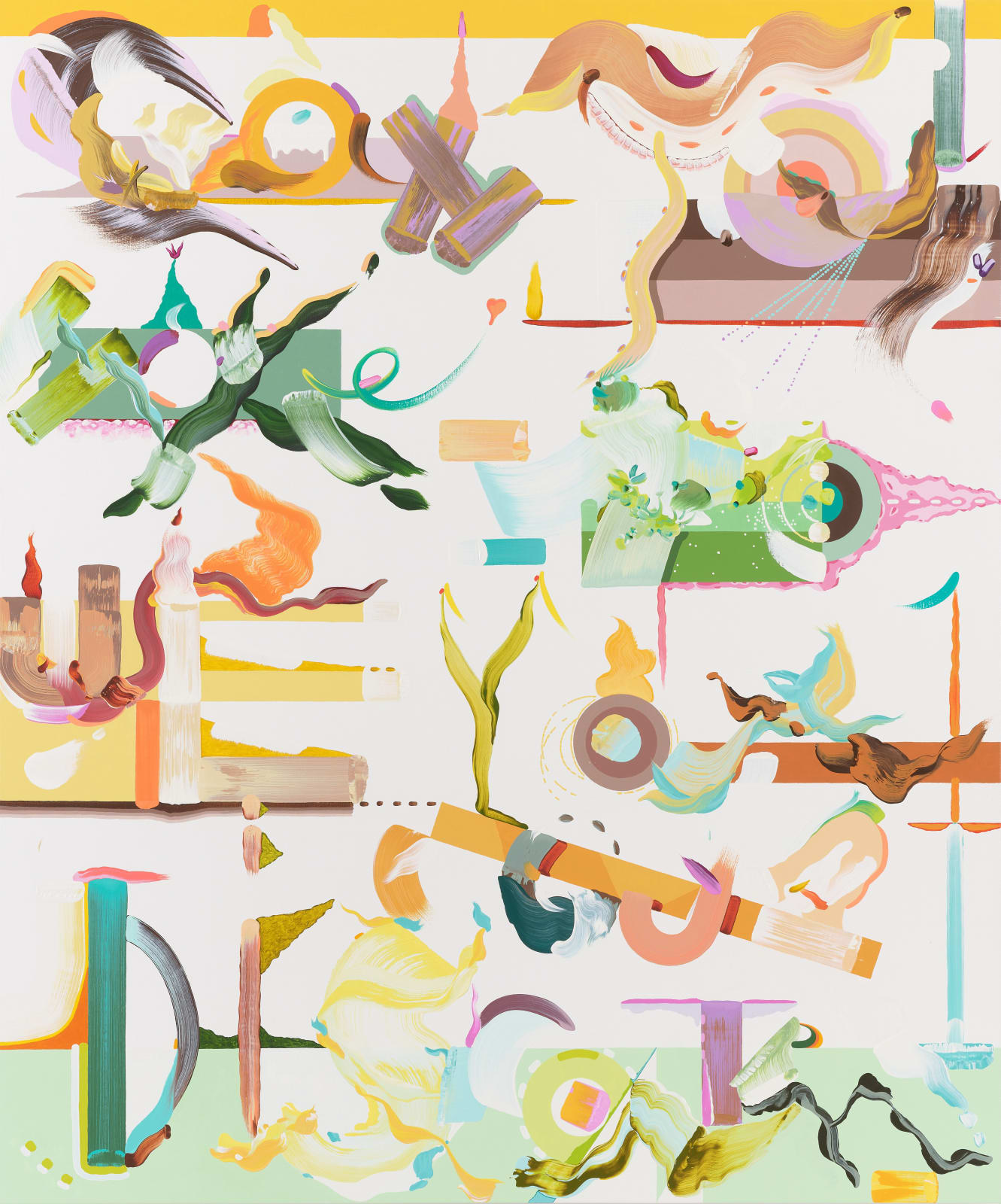 Fiona Rae, Can you make no use of your discontent, 2023