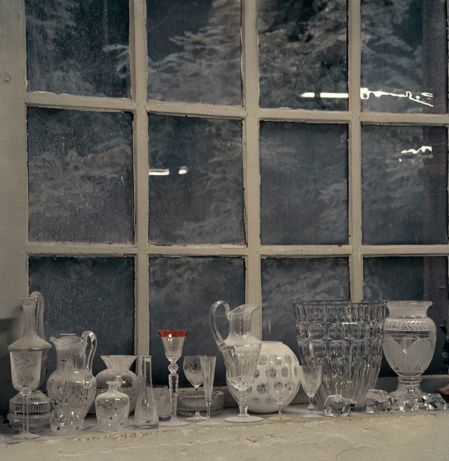 Patrick Faigenbaum, Taillerie – Atelier du verre froid (1), Cristallerie Saint-Louis, 2022