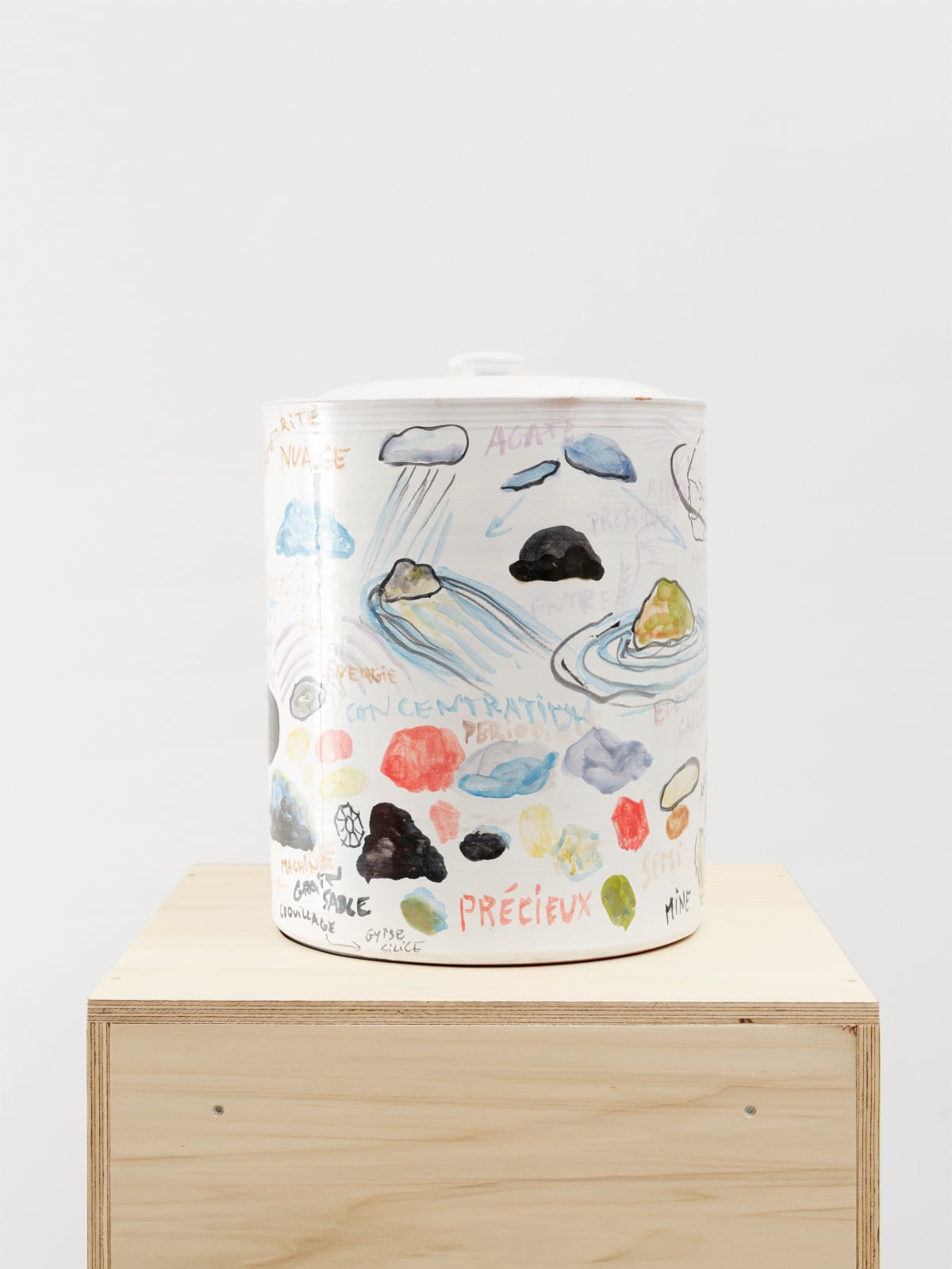 Fabrice Hyber , Pierres, 2024