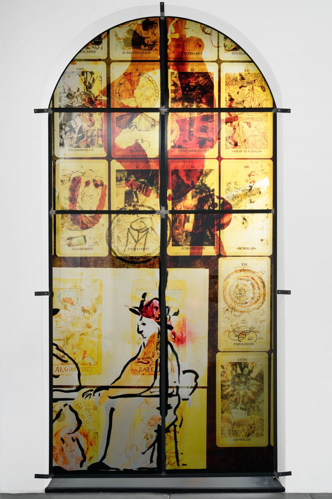Joris Van De Moortel, Portal Arche (version Jaune), 2025