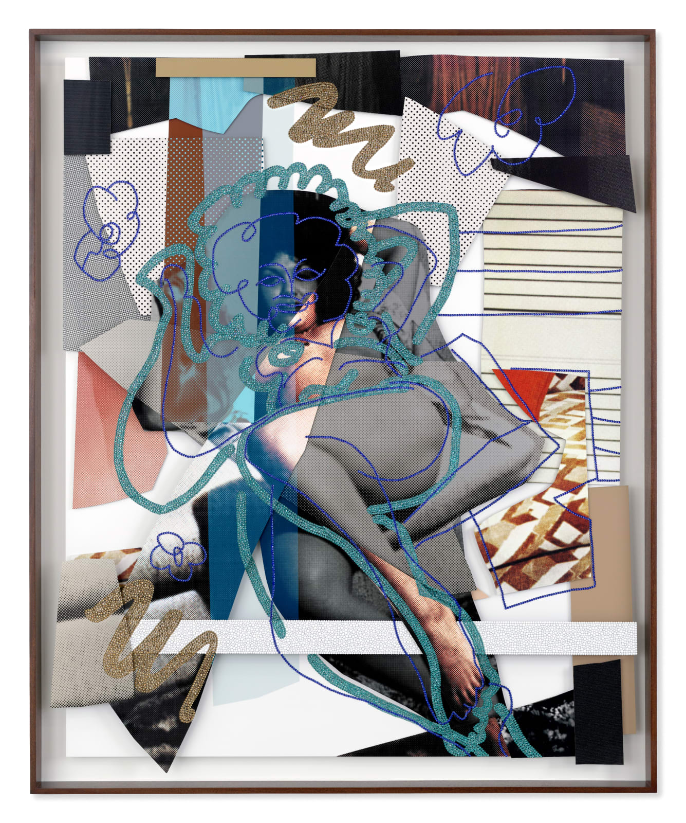 Mickalene Thomas, April 1976, 2025