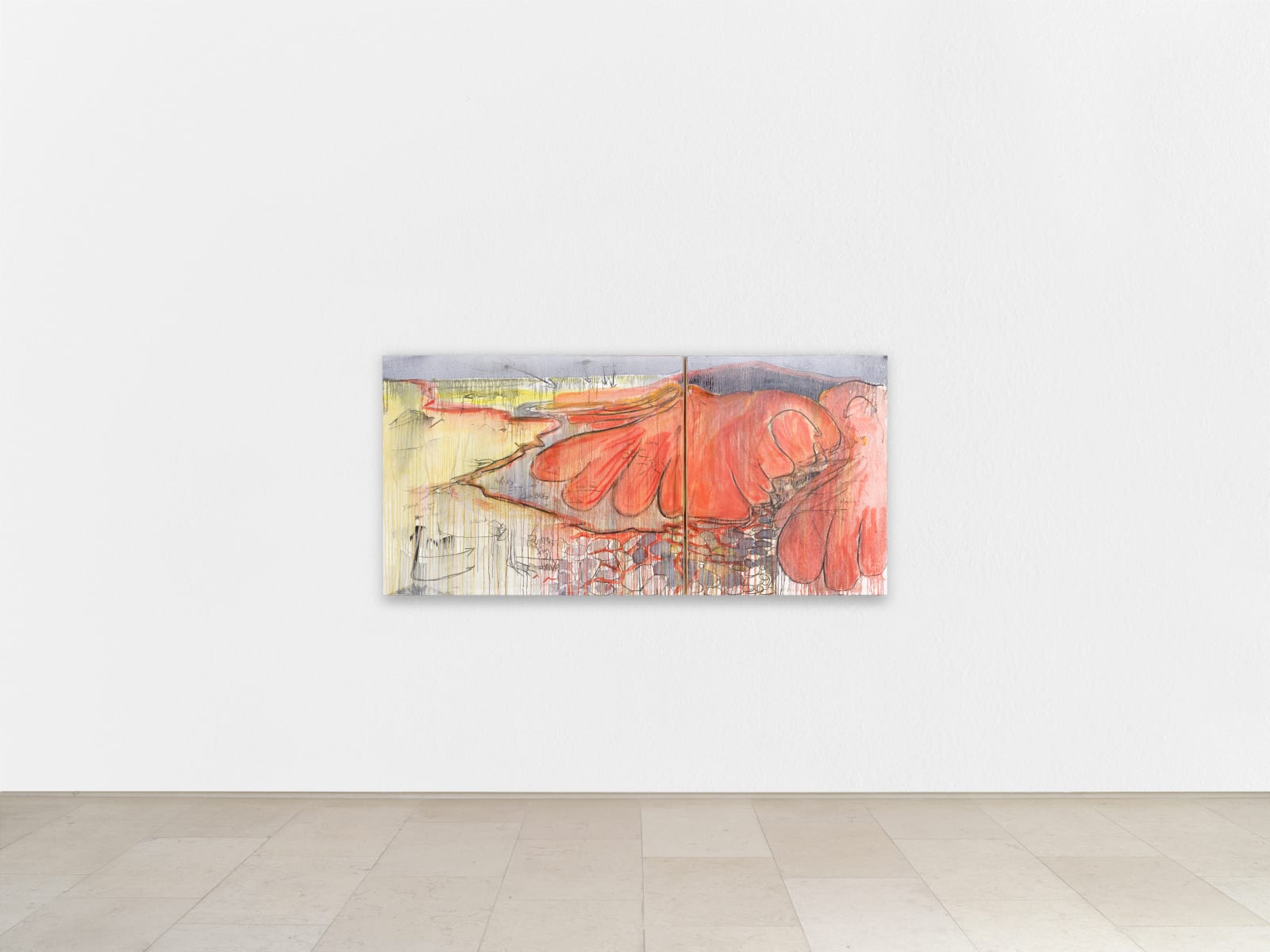 Fabrice Hyber , Cabane rouge, 2025