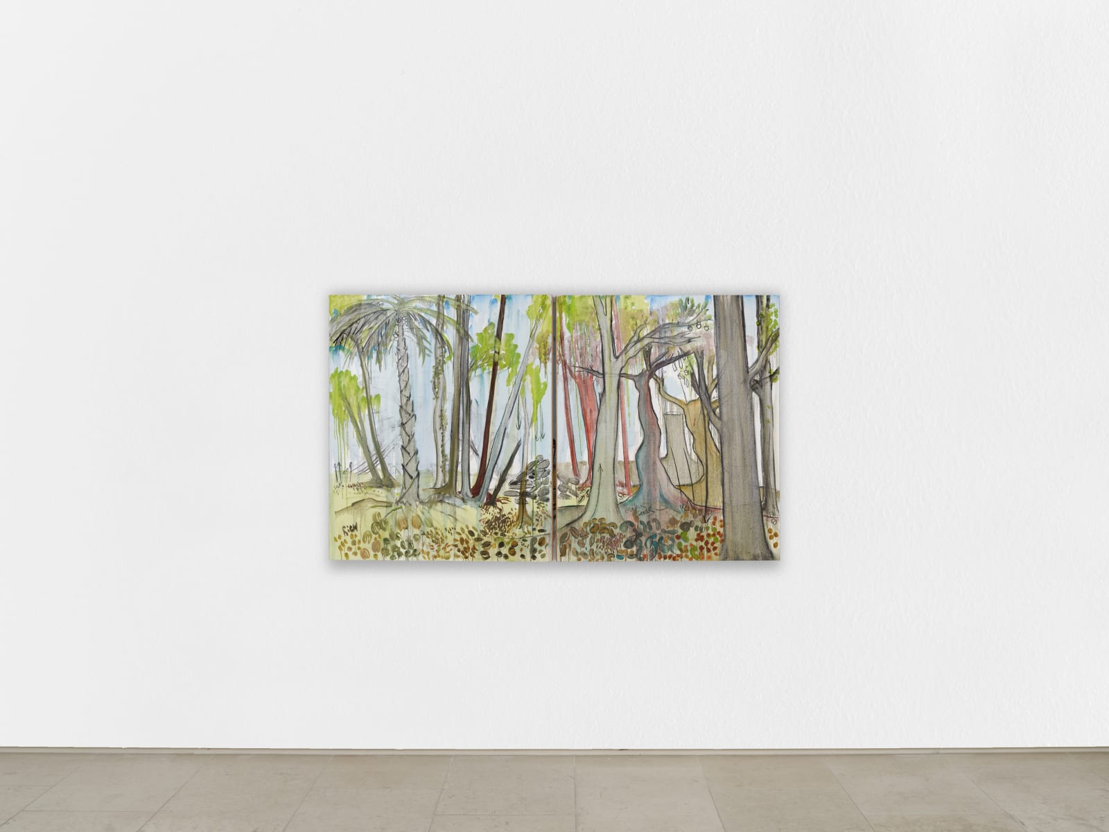 Fabrice Hyber , Arbres Héros, 2025