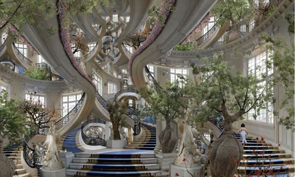 JEAN-FRANÇOIS RAUZIER, Escalier de l'Hotel de Ville, 2011