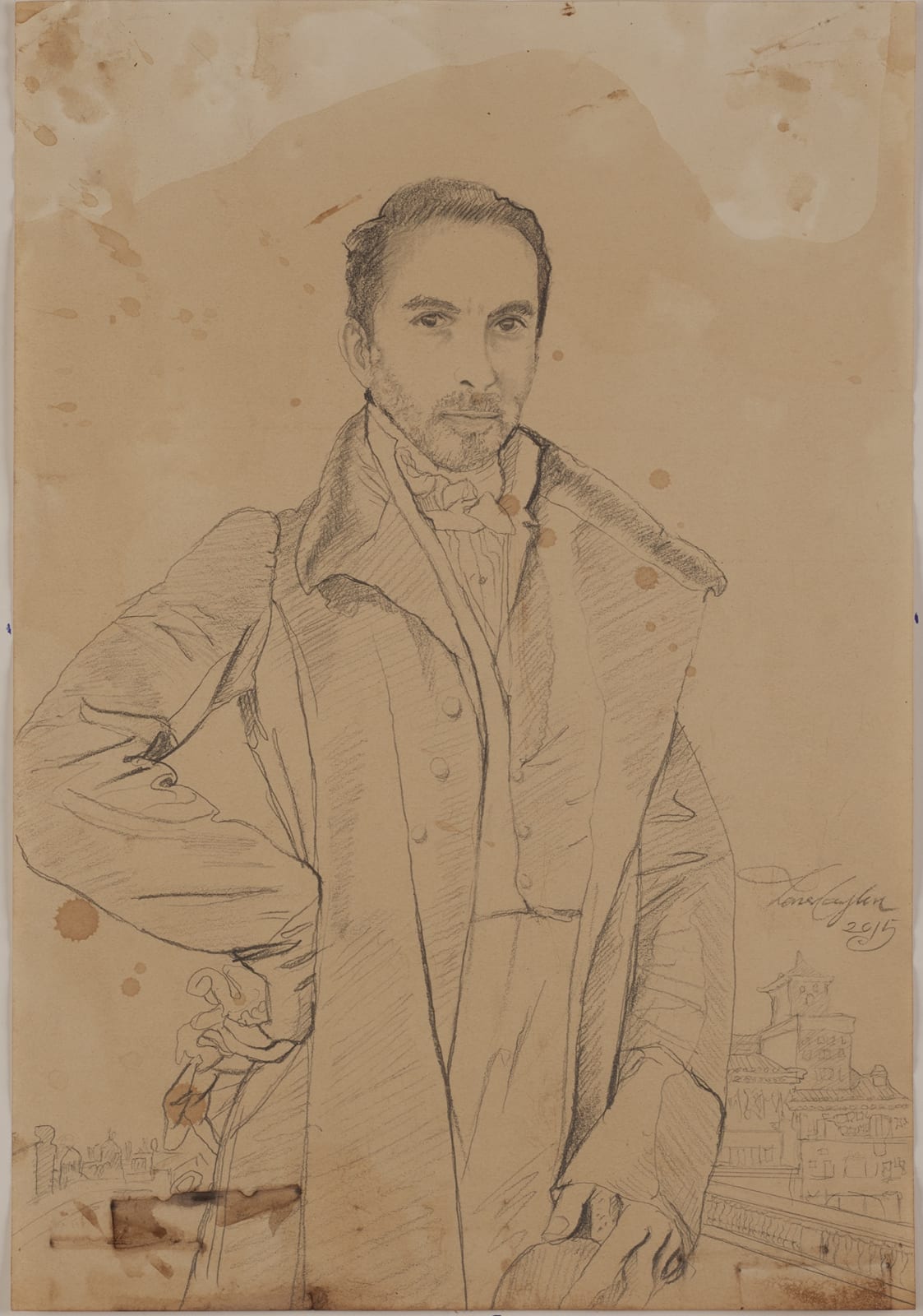 TANER CEYLAN, We Now Must Say Goodbye - Self-Portrait 4, 2015