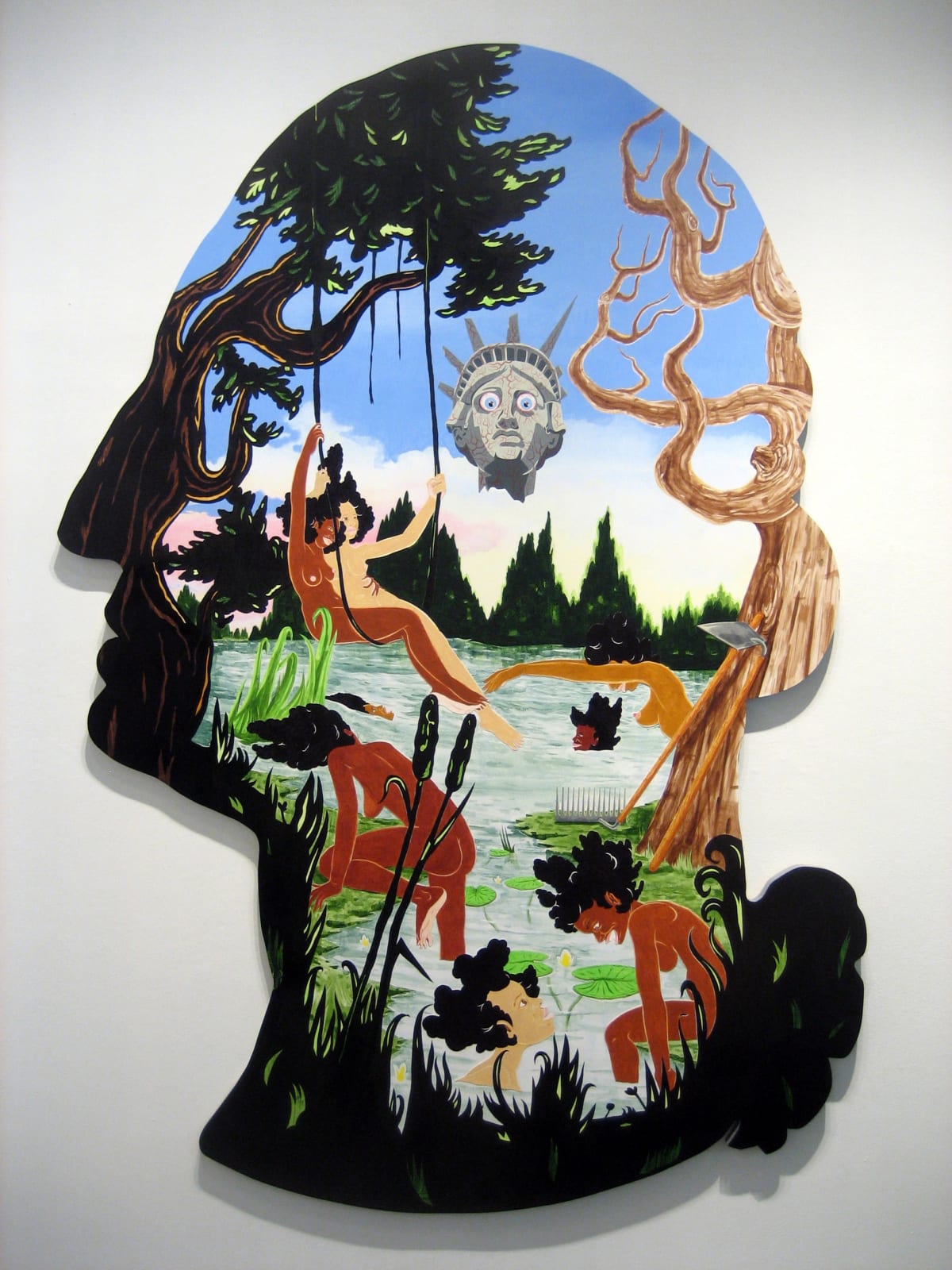 William Villalongo, Father I Cannot Tell a Lie, 2009