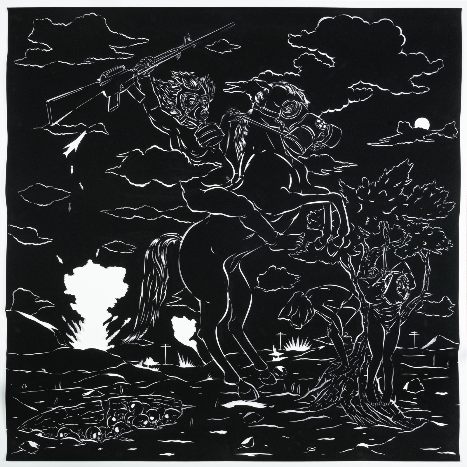 William Villalongo, The Wild, Wild, West!, 2007