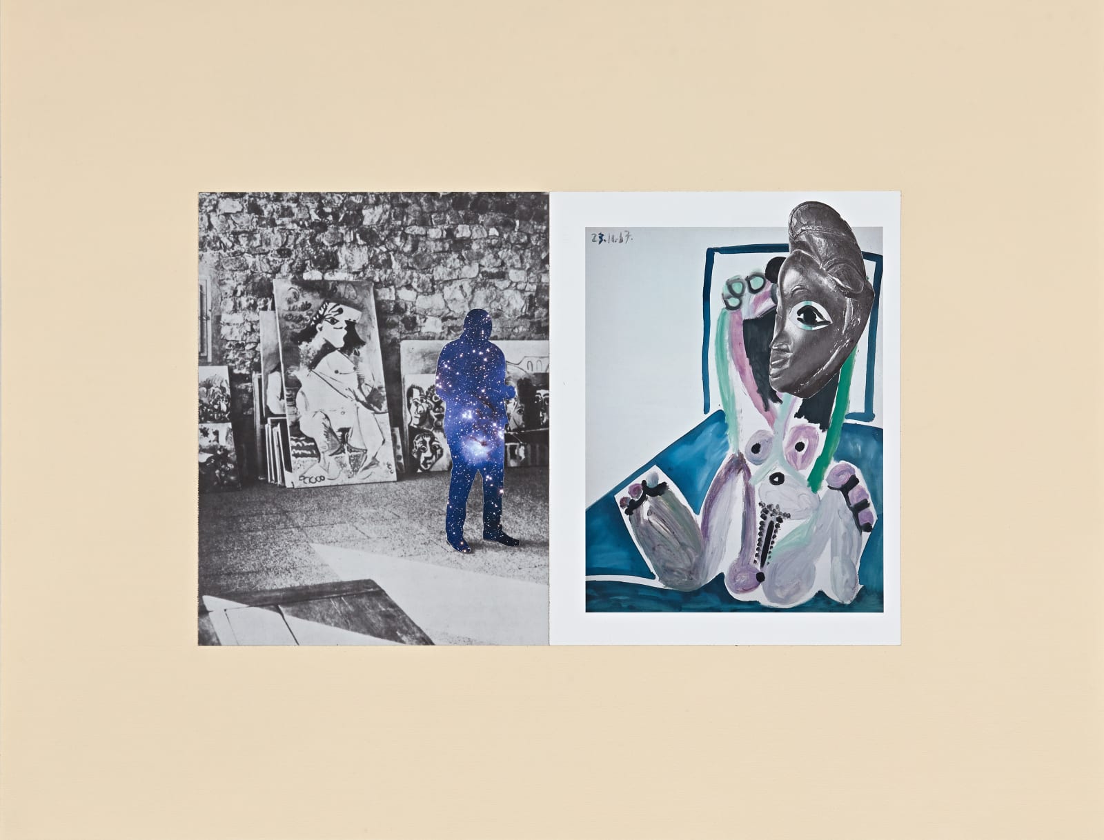 William Villalongo, re: History--Affinities (Picasso, Dan), 2015